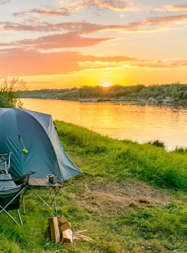 camping near river